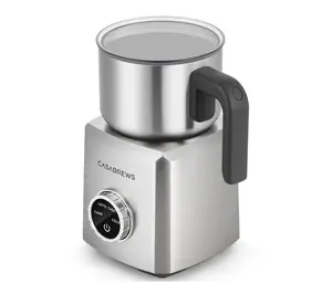 CASABREWS 4-Presets One-Touch One-Knob Heated Milk Frother