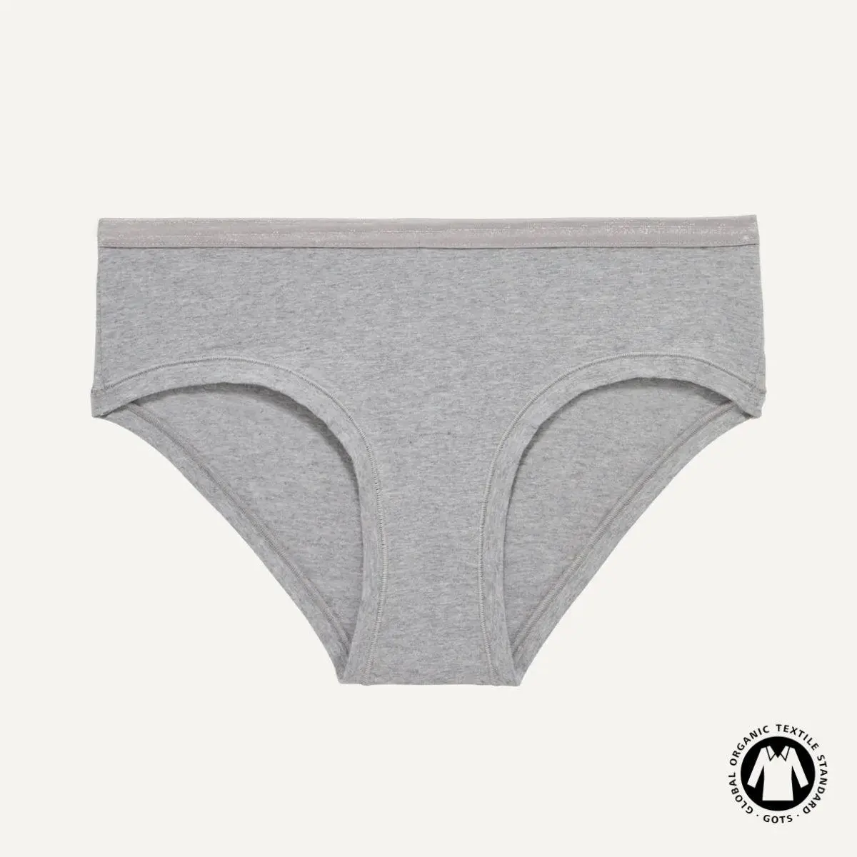 Organic Cotton Mid-Rise Hipster in Lunar