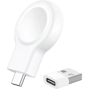 for Apple Watch Charger,Magnetic Portable iWatch Charger USB C&USB A Fast Wireless Charging Travel Watch Charger for iWatch Ultra2/Ultra/SE2/SE Series 10/9/8/7/6/5/4/3/2/1