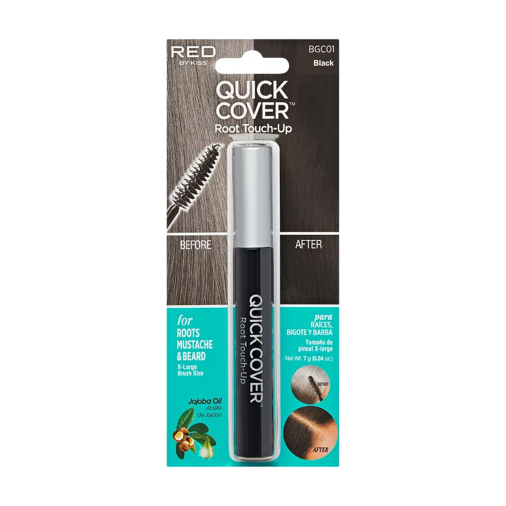 RED by KISS Quick Cover Root Touch-Up Brush Temporary & Water-Resistant