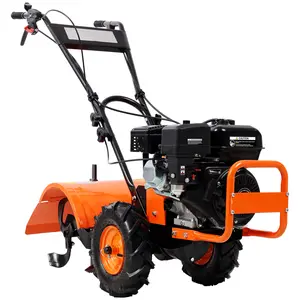Heavy duty Power tiller, Rear Tine Tiller - 7HP Gas Engine 212CC, 20" Wide and 8" Deep Cultivator - Garden Soil Prep for Planters and Vegetable Beds and More