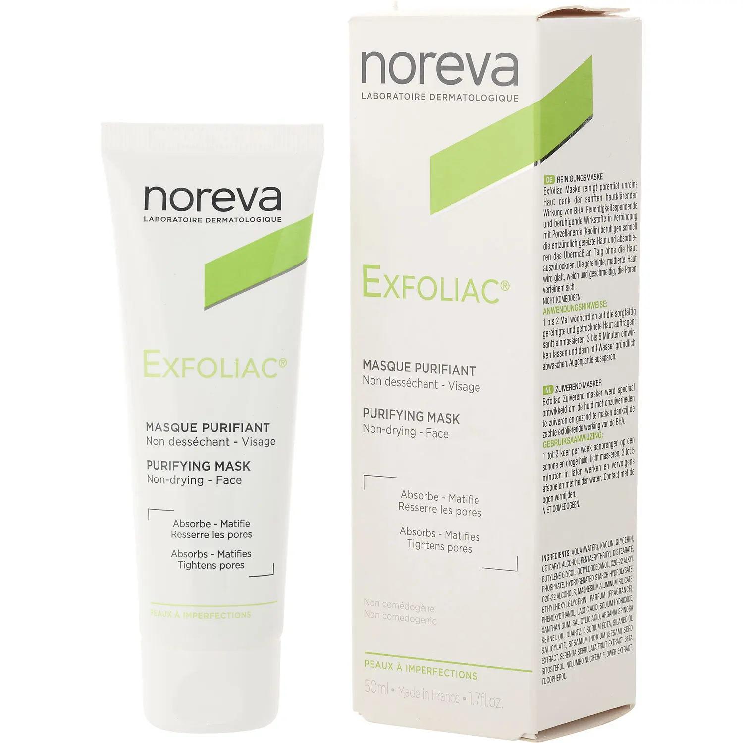 Noreva By Noreva Exfoliac Purifying Mask For Women