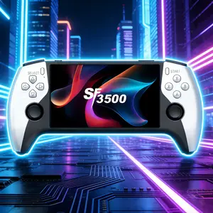 New Sf3500 Retro Handheld Game Console with 5-Inch IPS Screen, 3000mah Portable Video Player for Ergonomic Gaming Experience Wireless Portable Console