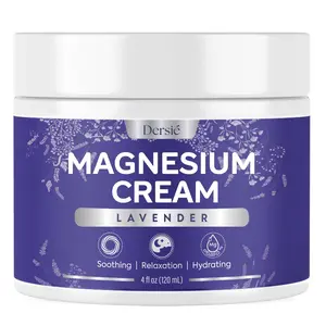 Magnesium Cream for Skin care, Soothing Lavender Magnesium  cream Moisturizers Comfort