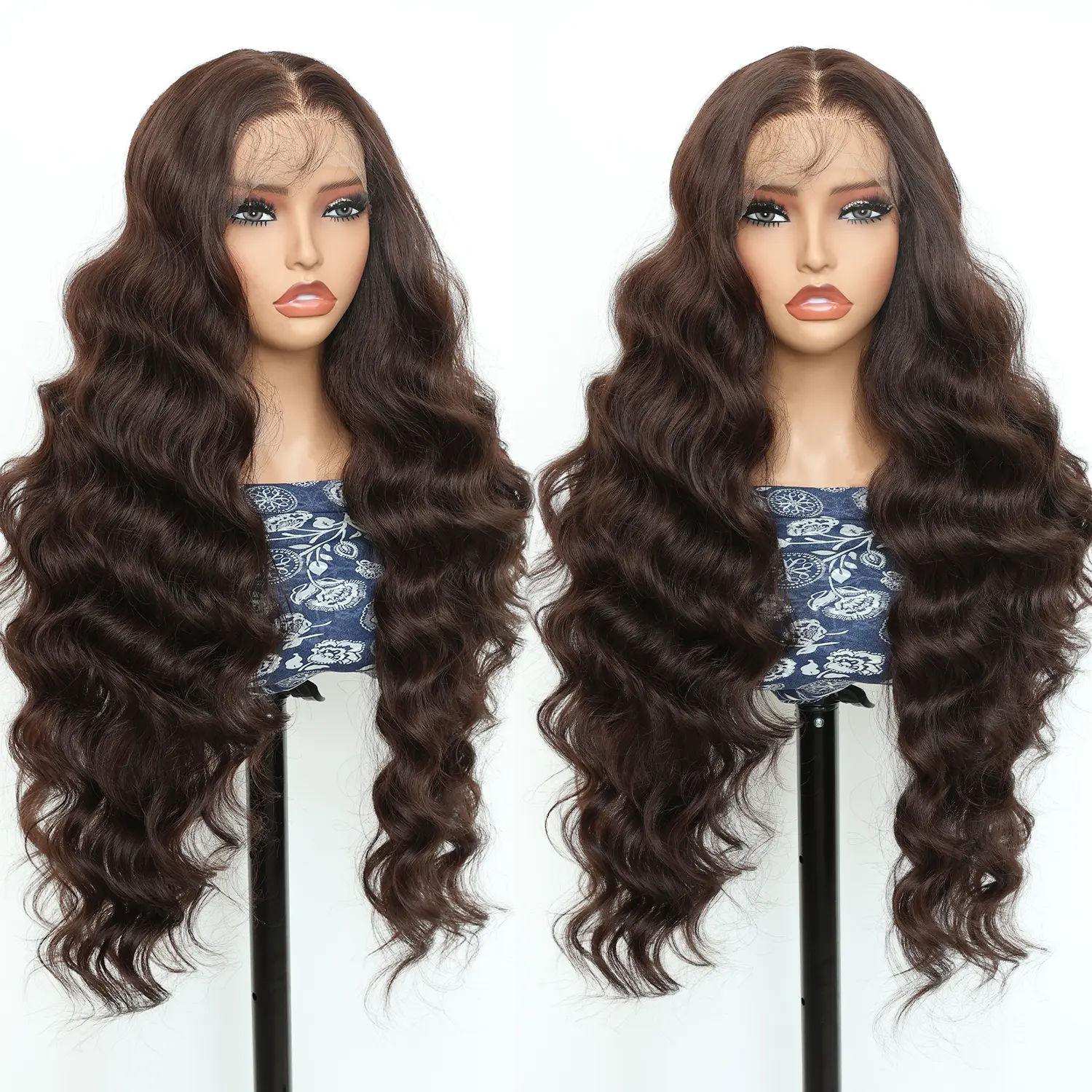32 Inch Body Wave 13x6 Lace Front Wig Transparent Swiss Lace Pre Plucked with Baby Hair Heat Resistant Glueless Wear and Go Wig for Effortless Daily Style sohochic