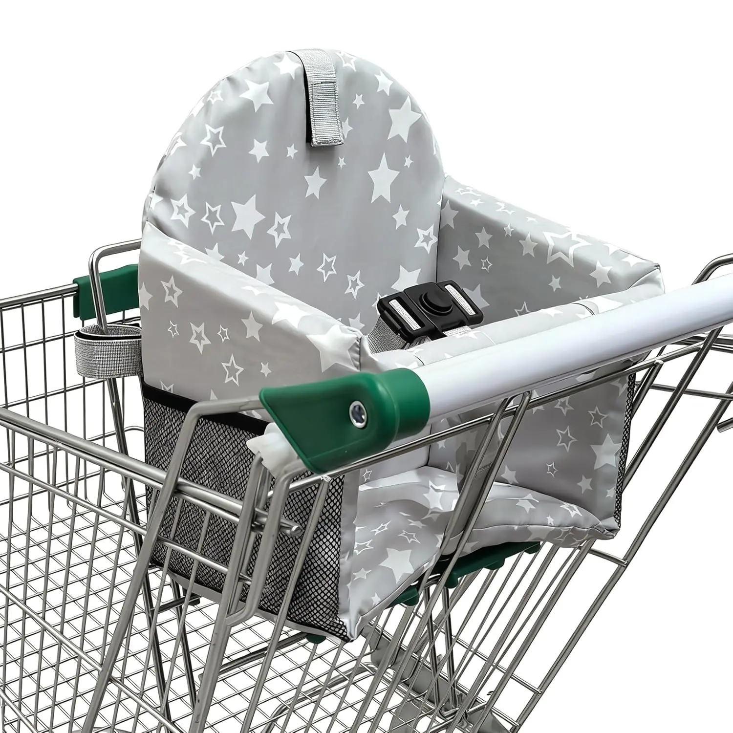 shopping cart cover, high chair cover for baby, grocery shopping with toddler, baby registry search, park shopping cart cushion, public highchair liner, baby items for restaurant, stop baby chewing cart, clean seat for toddler, target cart cover