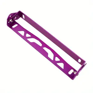 1pc, Car modification license plate holder with adjustable rotation angle license plate holder modification racing license plate holder, License Plate Frame