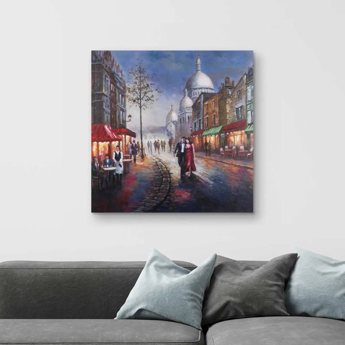 212 MAIN High Def Couple Love Photo Wall Art Print - 32x32 in. Artistic Home Decor Artwork, Thoughtful Romantic Gift for Women's Fashion Enthusiasts (Model C1RC3232ML1DE2, Home Supplies)