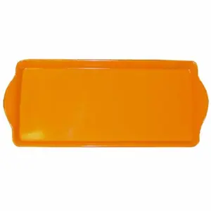 Reston Lloyd Melamine Plastic Tidbit Tray, BPA-Free, Food Safe, Multipurpose Platter Serving Tray, Bathroom/Table Organizer