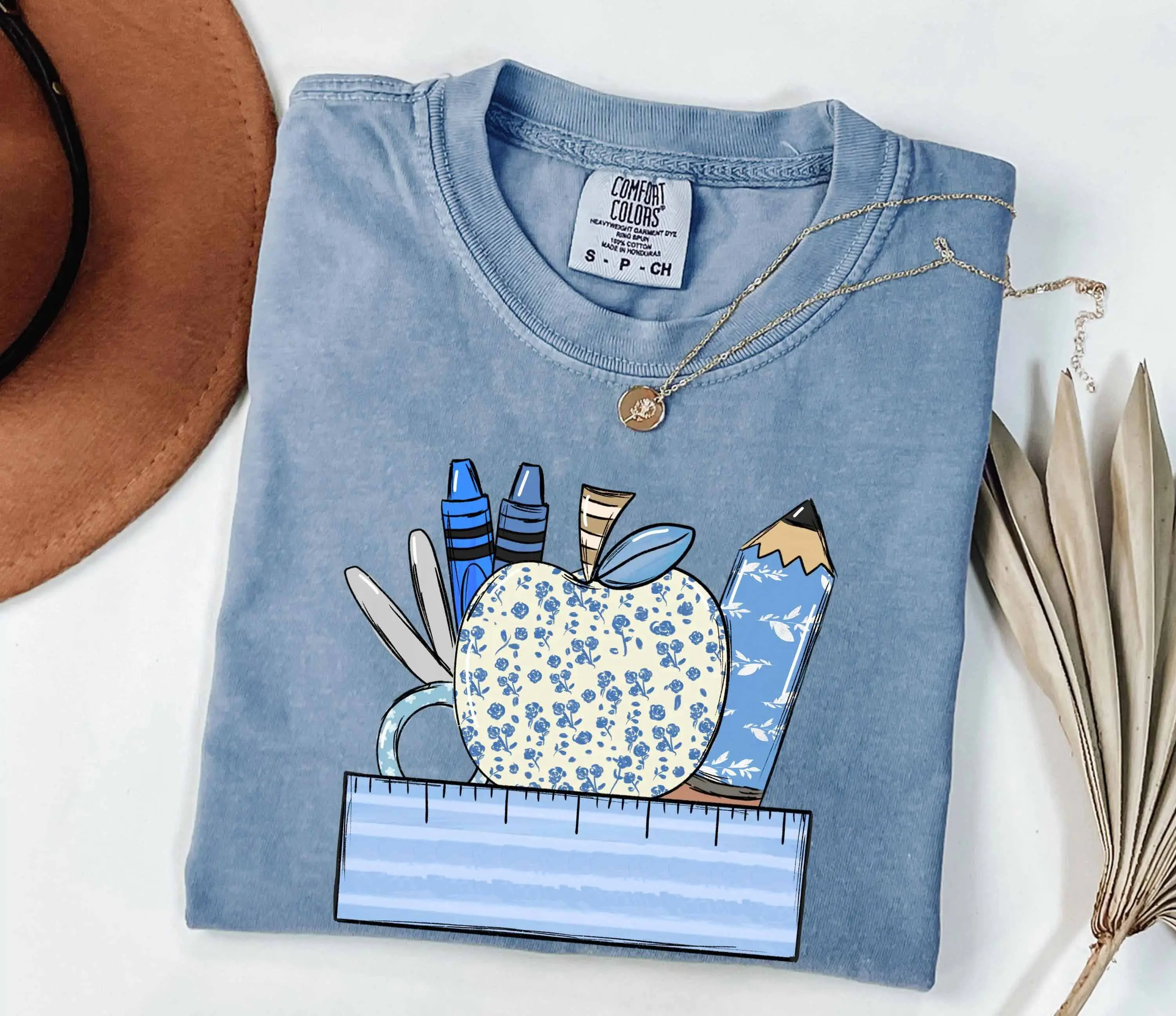 Comfort Colors Teacher Shirt, Personalized School Gift