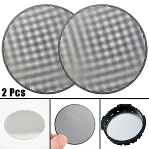 2pcs Reusable Stainless Steel Filter Compatible With For Aeropress Coffee Maker TiktokShopSpringGlowUp