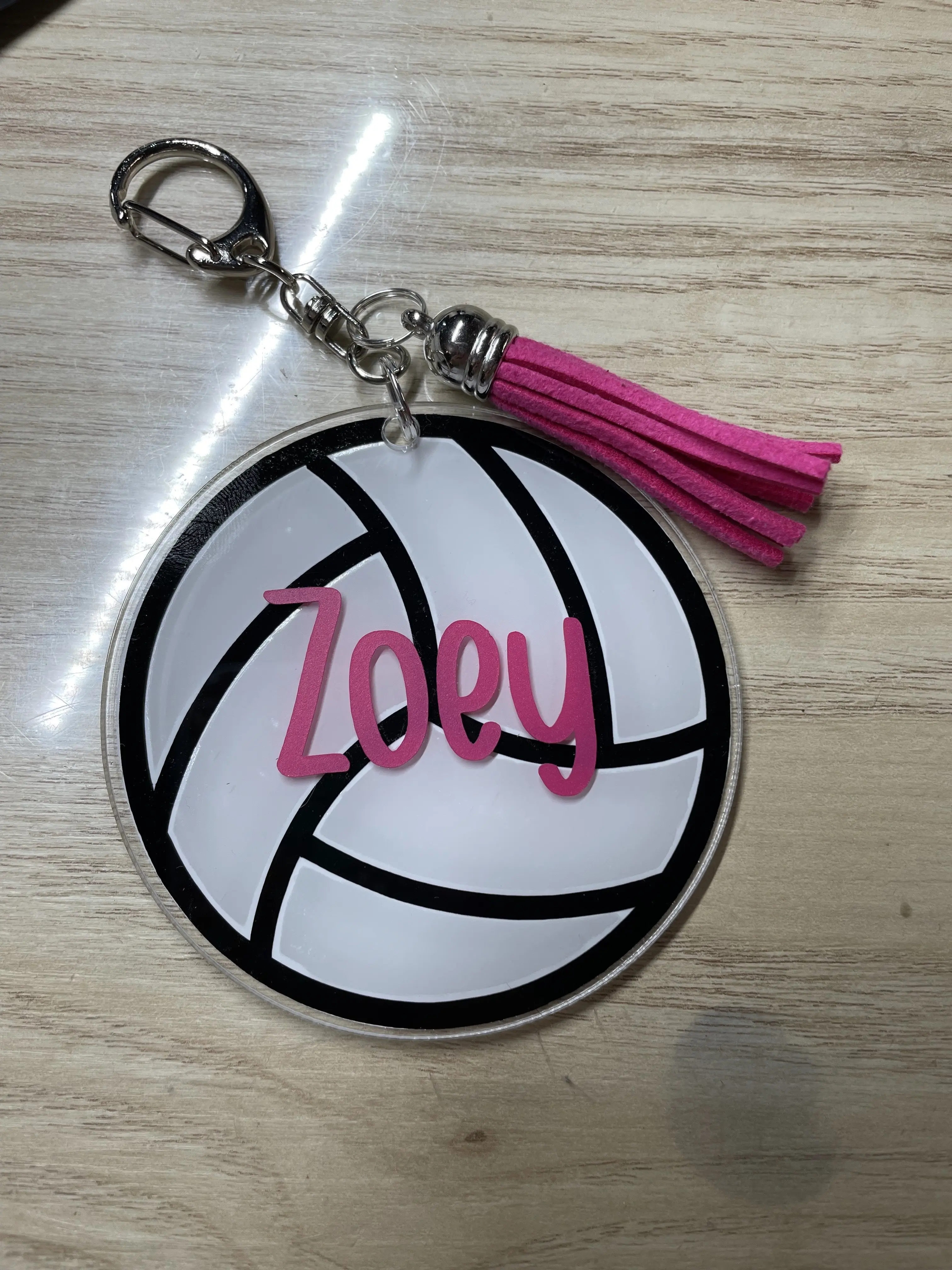 Volleyball Personalized Bag Tags | Custom Keychains | Sports Bag Tags | Bag Tags Volleyball | Personalized Keychains |
