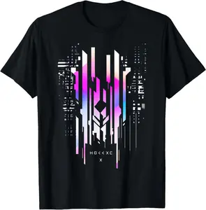 100% Cotton Futuristic Techwear Japanese Cyberpunk | Harajuku Streetwear T-Shirt