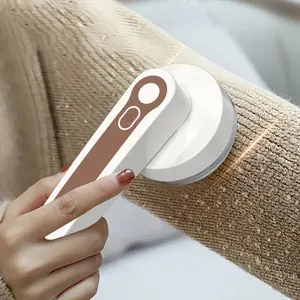 Fabric Shaver, Household Fabric Shaver, Rechargeable 6-Blade Sweater Shaver with Cleaning Brush - for Clothes, Blankets, Carpets, Upholstery