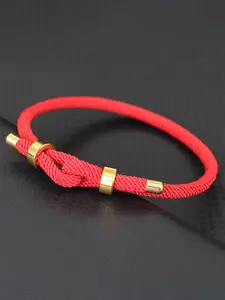 Simple Adjustable Braided Rope Bracelet, Fashionable Hand Jewelry for Women & Men, Trendy All-match & Exquisite Jewelry for Birthday Gift