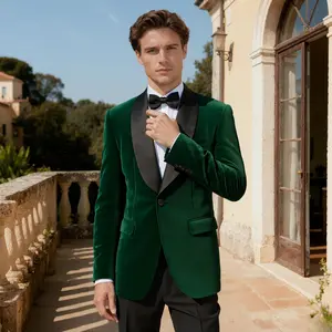 Luxury Velvet Shawl Lapel Tuxedo, 5 Colors, Perfect for Weddings, Parties & More