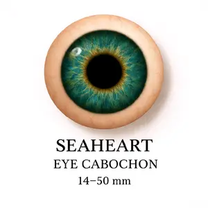 Seaheart Eye - Glass cabochon 14-50 mm