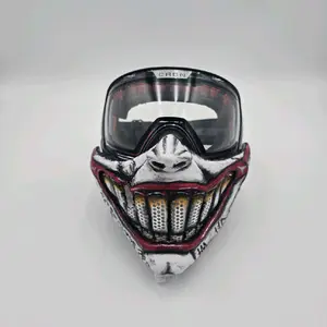 SWEET JOKER 1.0 Paintball, Airsoft, Cosplay Mask accessory hand painted
