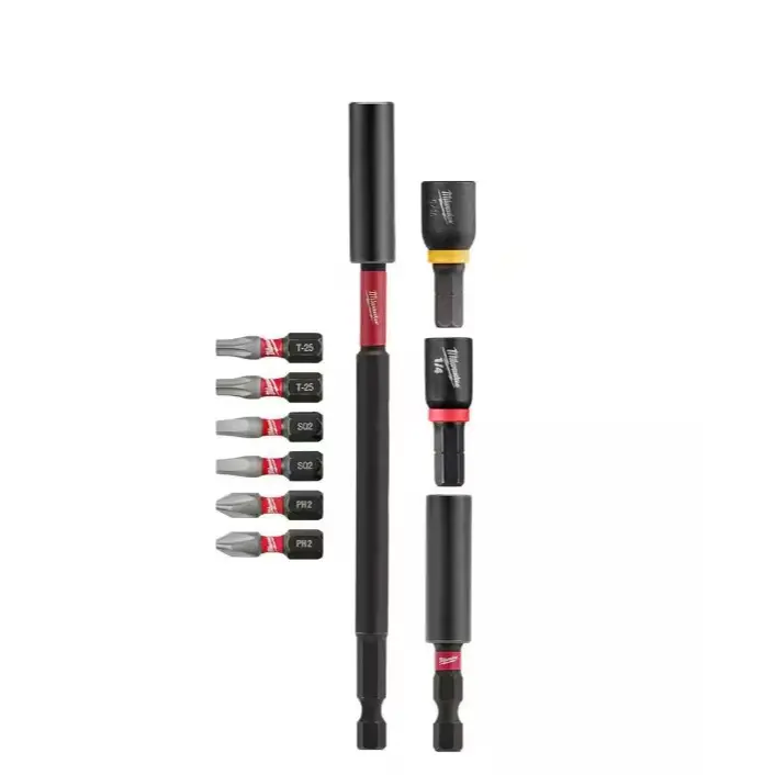 Milwaukee 48-32-4513 SHOCKWAVE Impact Duty Alloy Steel Screwdriver Bit Set, 10-Piece Impact Drill Bit Set