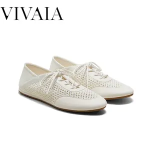 VIVAIA Comfortable Sneakers, Breathable Mesh, Soft Lining, Easy Walk, ballet sneakerina (YARA)