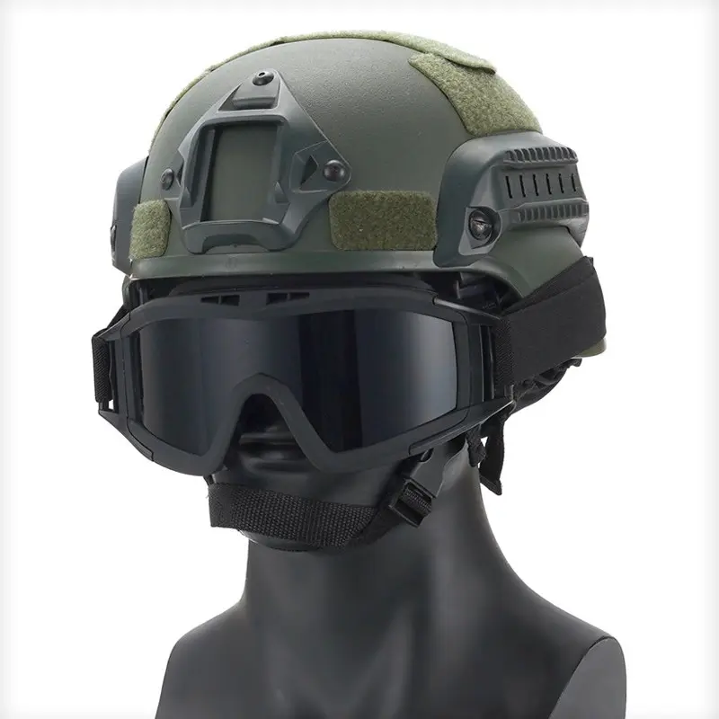 Unisex Tactical Goggles, Three-Lens Shooting Glasses, Outdoor Cs Explosive-Proof Anti-Impact Protective Gear, Military Enthusiast Eyewear