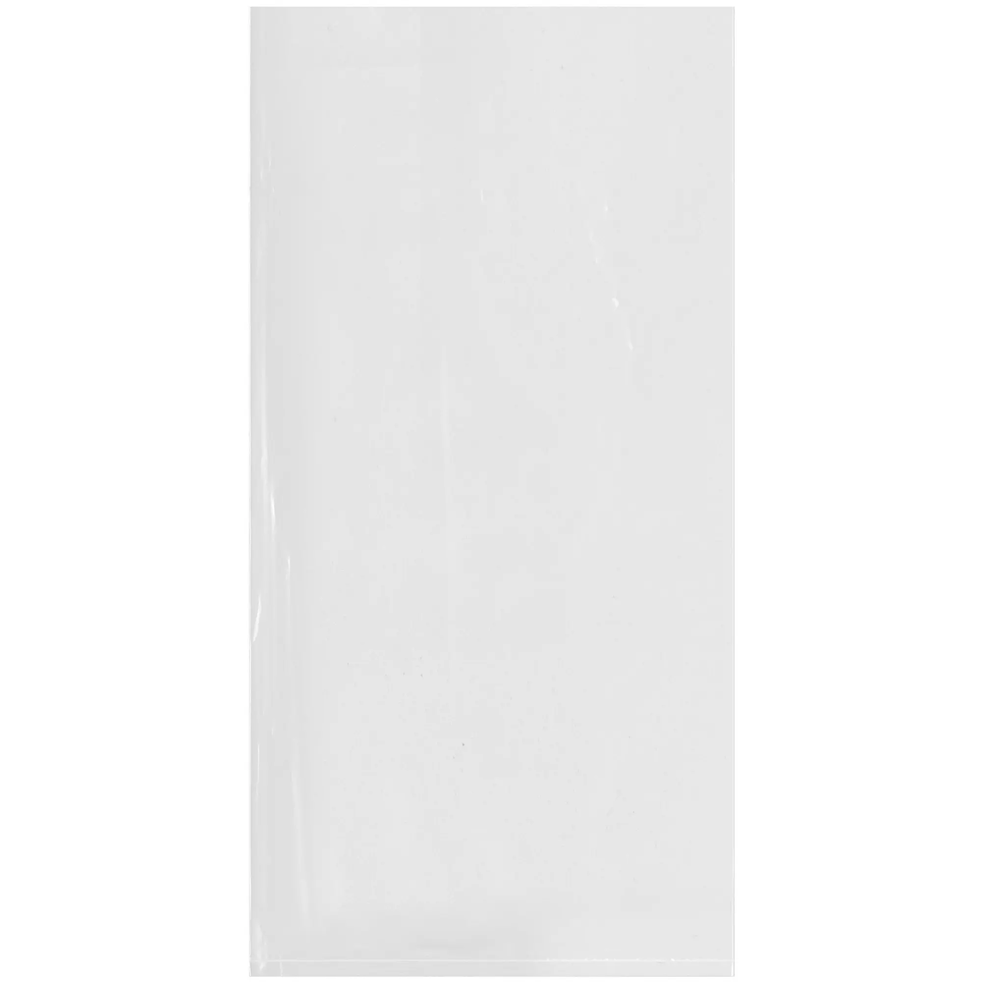 Plymor 7" x 14", 1.25 Mil Flat Open Clear Plastic Poly Bags