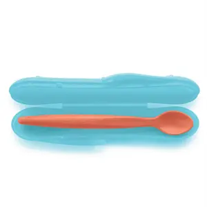 Tupperware Spoon & Case; BPA-free spoon comes with a case to keep it clean on the go. Two cases can snap together, holding everything safely and neatly in place.  Includes one spoon and one case.
