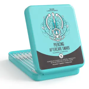 Piercing Aftercare Saline Gel Swabs