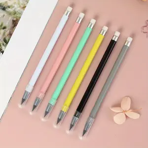 Reusable Inkless Pencil, 6 Counts/set Everlasting Pencil, Infinity Pencil, Writing Pen for Writing, Drawing & Home/Office/School Supplies