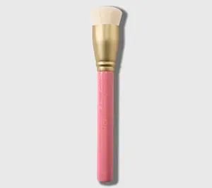Laura Geller Pink Full-Coverage Foundation Blending Brush, Professional Face Makeup Brush for Beauty & Personal Care