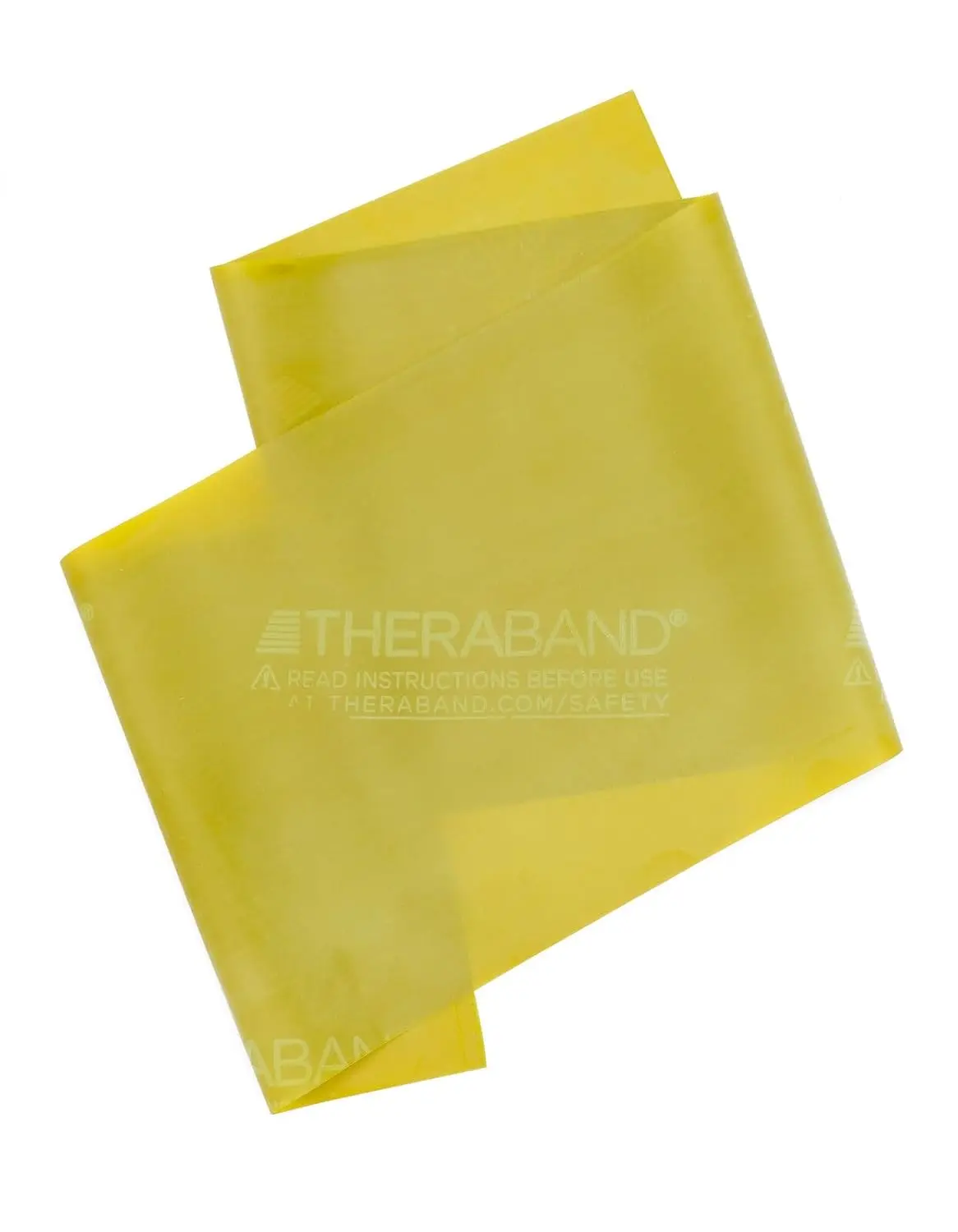 THERABAND 3.0lbs Professional Latex Resistance Bands, Individual 6 Ft Elastic Band for Upper & Lower Body Exercise, Physical Therapy, Pilates, At-Home Workouts, 6 Foot Band, Yellow, Thin, Level 2
