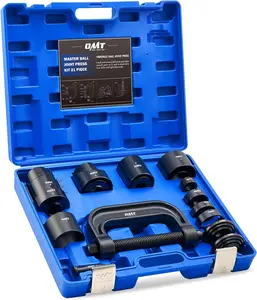 Orion Motor Tech Ball Joint Press Kit, 21-Piece Master Ball Joint Removal Tool with C-Frame, Heavy-Duty Brake Anchor Pin U Joint Ball Joint Press Tool for 2WD and 4WD Cars Black/Blue/Green, Car Repair Tool Kit