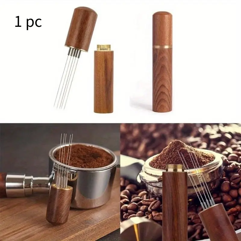 Stainless Steel Coffee Tampers Espresso Ground Mixers Dispensers Levelers WDT Tools Cafe Stirrers Barista Accessories Coffee Making Tool Coffee Equipment