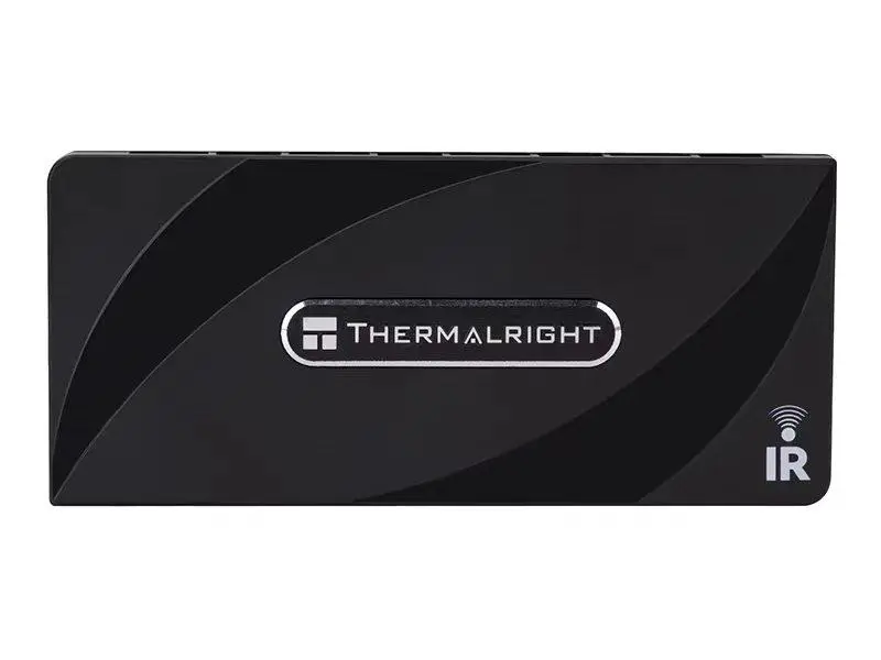 Thermalright X8 IR 8-Port PC Cooling Fan Controller, 5V 3-Pin 8-Channel ARGB, 4-Pin PWM, SATA Connection, Heavy-Duty Housing, Remote Control for PC Lighting (Black)