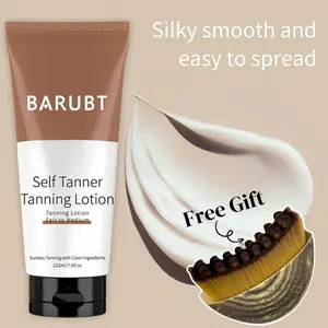 Hydrating Self-Tanning Body Lotion (222ml) - Alcohol-Free Sunless Tanning Cream for Natural Sun-Kissed Glow, Body Care Product with Moisturizing, Nourishing Bronzer & Smooth, Non-Sticky Texture, Moisturize