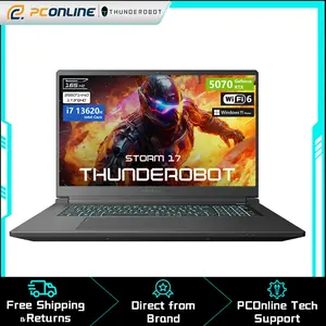 Thunderobot Storm 17 5070 Gaming Laptop, 17.3" QHD 165Hz 2K Display, Intel Core i7-13620H, GeForce RTX 5070, DDR5 RAM, SSD, RGB Backlit Keyboard,