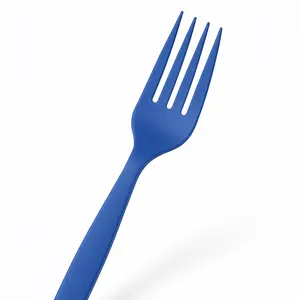 Royal Blue Plastic Forks - 7.5 in. - 16 Count Royal Blue Plastic Forks - 7.5 in. - 16 Count