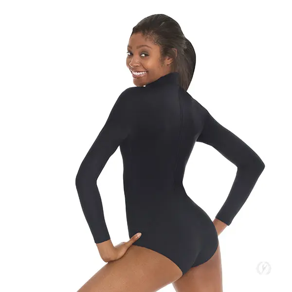 Eurotard 44131 Womens Mock Neck Long Sleeve Leotard