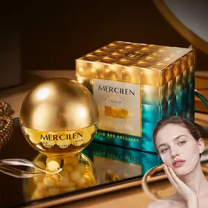 Collagen Gold Moisturizing Cream, Deep Hydrating Skin Firming Cream, Daily Care Facial Lifting Cream, Collagen Deep Hydration, Skin Care Product for Women & Men