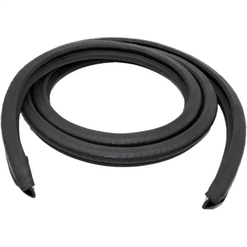 YXCY 2pcs B Pillar Seal Strips Rubber Car Door Edge Rubber Weatherstrip Noise Insulation Sealing Strip Auto Sealant Accessories(2pcsX0.8m)