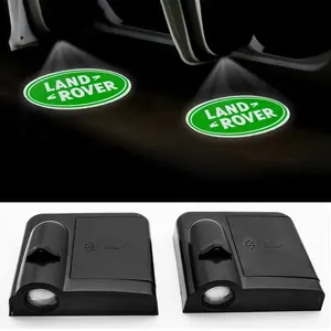For S Land Rover Range Rover Sport Evoque SVR Laser Projector Auto Goods Accessories Car Door LED 1/2/4pcs Car Logo Welcome Emblem Light Projector Courtesy Shadow Welcome Lamp Wireless Laser Projecto