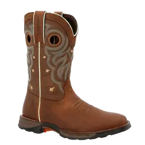 Durango® Ladies 10" Maverick™ Rugged Tan Waterproof Work Boots DRD0417