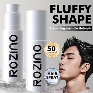 ROZINO Hair Styling Powder Spray 50g Volumizing Oil Control Strong Hold Matte Finish Lightweight No Weight Quickly Texturizes Straight Hair Unisex Safe Formula Outdoor Activities Dry Hair Styling
