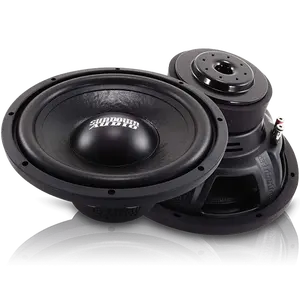 Sundown LCSV212D4 LCS v.2 12-Inch Subwoofers - 300W High-Power Output, Dual-4-Ohm Automotive Car Audio Subwoofer