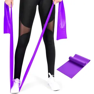 Resistance Bands, Elastic Exercise Bands for Working Out, Physical Therapy, Recovery, Yoga, Pilates, Strength Training
