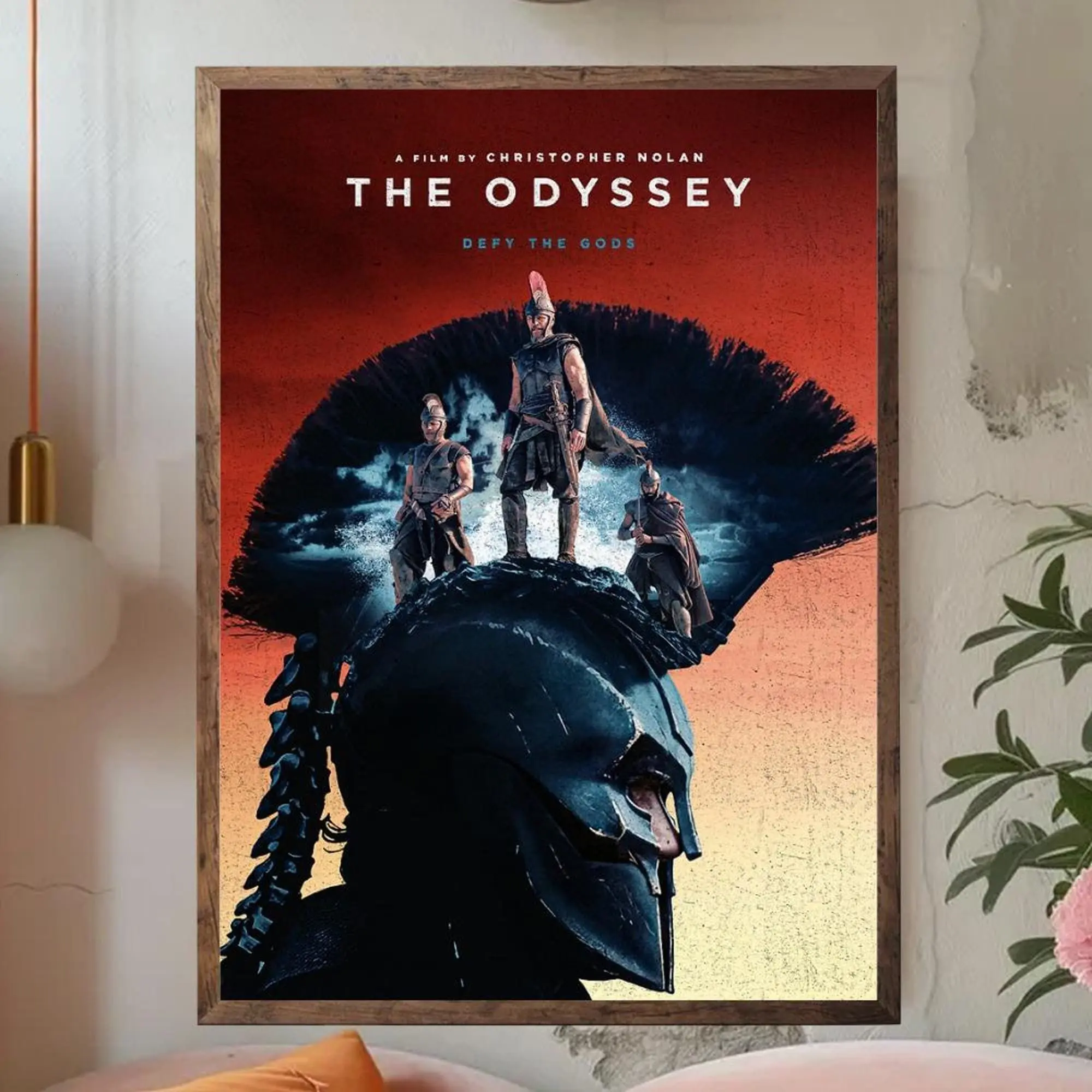 The Odyssey Movie Poster, Mythic Adventure Wall Art Print( Unframed - Print Only )