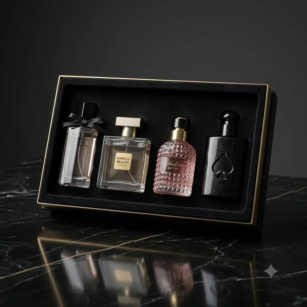Men's Luxury Perfume Gift Set 4PCS, Long Lasting Fragrance Collection, Elegant Cologne for Men, Premium Scent for Daily Wear & Special Occasions