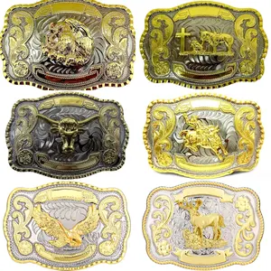 Car decoration emblem,Bull Rider Western Design Cowboy Belt Buckle,western cowboy，mexico