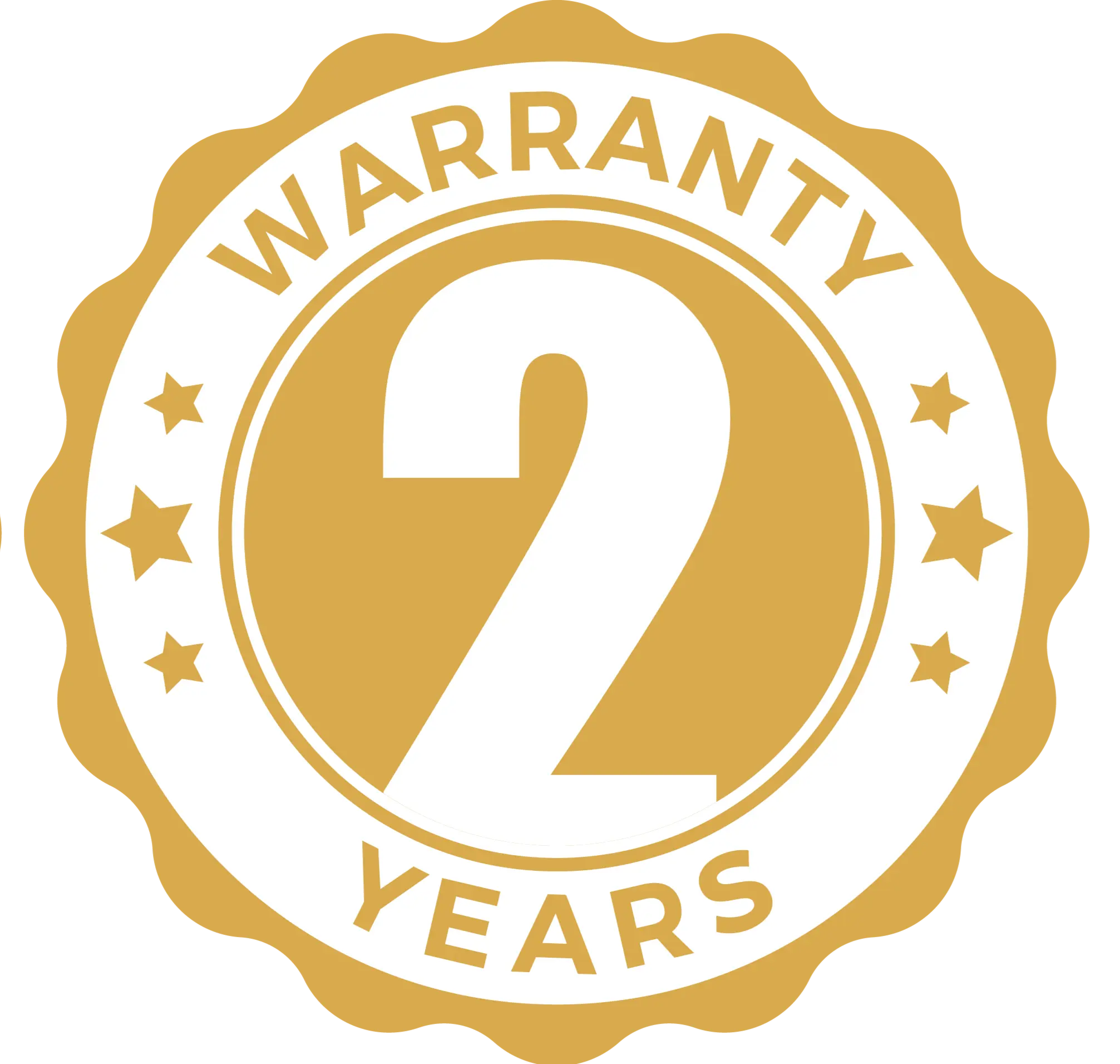 2-Year Wear & Tear Warranty