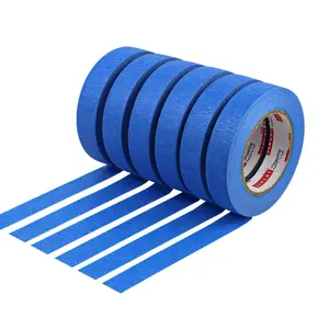 6 Rolls Painters Tape 1 inch Bulk Painter Tape Roll, Blue Masking Tape, Blue  Tape 1 Inches x 60 Yards for General Purpose Walls Painting, Automotive